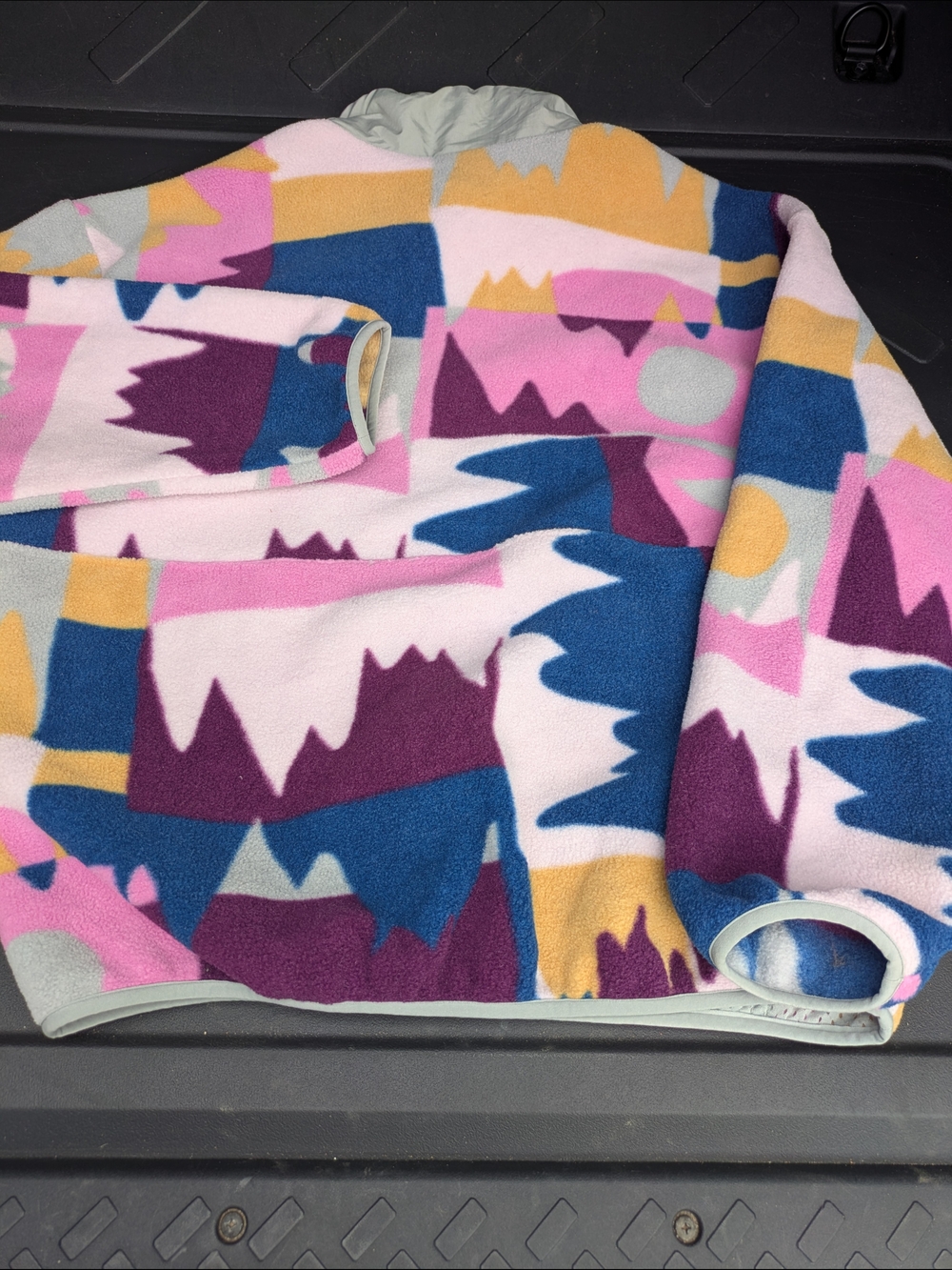 Patagonia Synchilla Half-Zip Fleece Pullover Frontera Marble Sz:M Outdoorsy Cozy - Picture 7 of 10